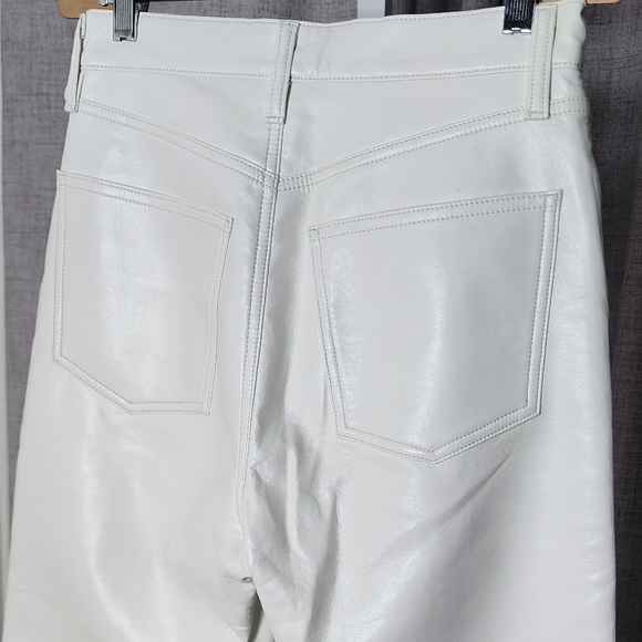 AGOLDE Recycled Leather 90's Pinch Waist in Wisp | 25 - Picture 11 of 13